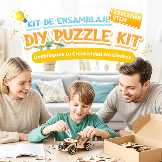 Juguetes tecnológicos armables DIY - 10 figuras 🧩