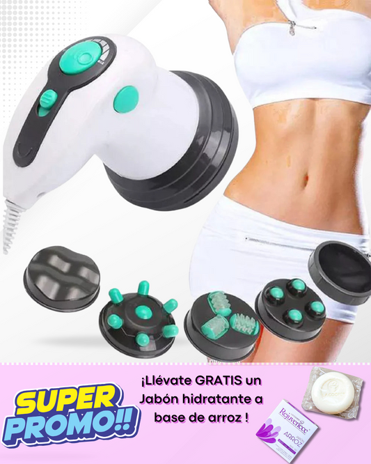 BodySculpt Pro™ - Masajeador anticelulitis 4 EN 1 + Jabón hidratante GRATIS