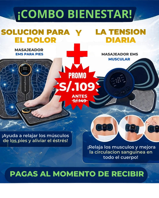 COMBO BIENESTAR - Solución para el dolor y la tensión diaria