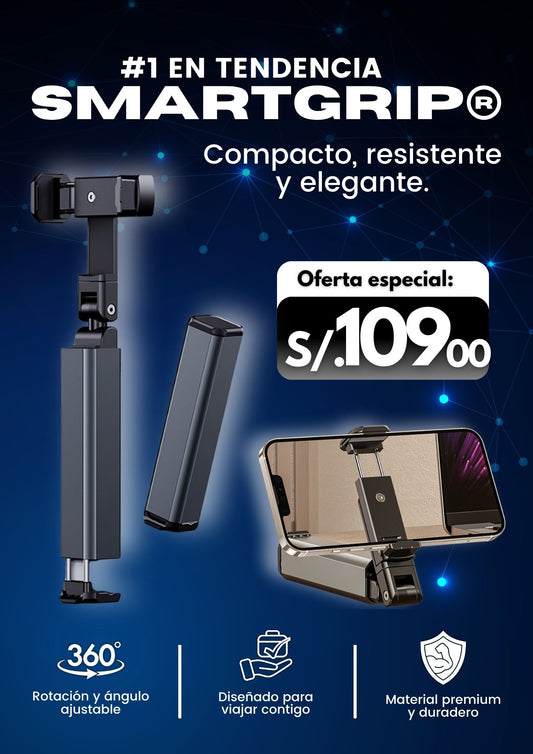 SmartGrip® - Soporte portatil para movil 📱