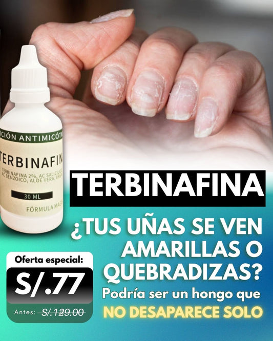 TERBINAFINA - NUTRICION PARA LAS UÑAS
